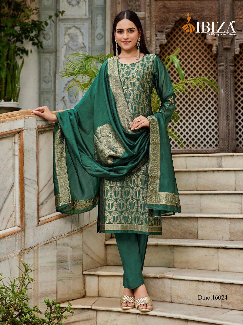 Ibiza carol ethnic dress material wholesale